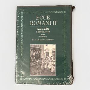 Ecce Romani II Audio CD Set Sealed Level 2 Ch 28-54 Latin 4th Ed 2009